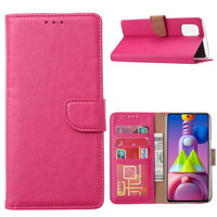 Bookcase Samsung Galaxy M51 hoesje - Roze