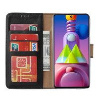 Bookcase Samsung Galaxy M51 hoesje - Zwart