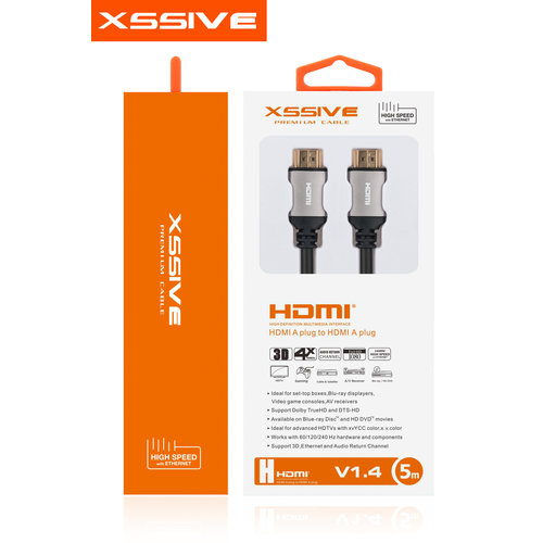 Xssive HDMI 4K Ultra HD kabel - 5 meter