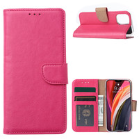 Bookcase Apple iPhone 12 Mini hoesje - Roze