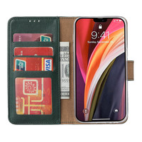 Bookcase Apple iPhone 12 Pro Max hoesje - smaragdgroen