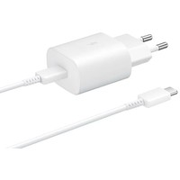 Samsung Galaxy Adaptive Super Fast Charging Oplader met Type-C naar Type-C kabel - Wit