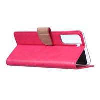Bookcase Samsung Galaxy S21 hoesje - Roze