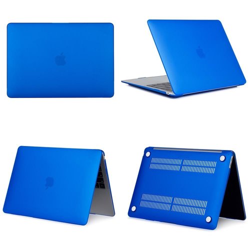 Hardshell Cover Macbook Air 13 inch (2018-2020) A1932/A2179 - Matte Blauw