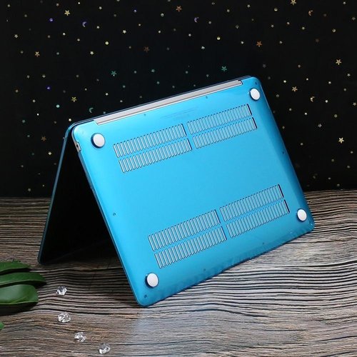 Hardshell Cover Macbook Air 13 inch (2018-2020) A1932/A2179 - Aqua Blauw