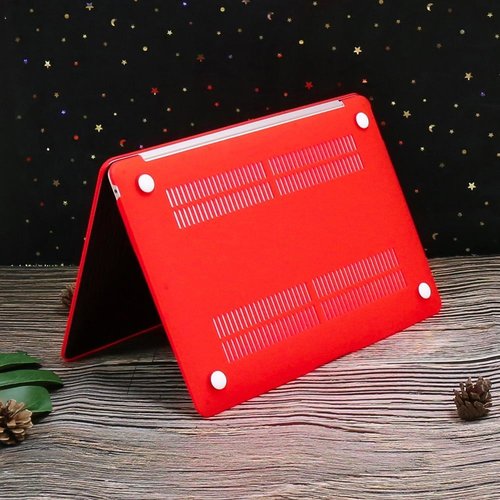 Hardshell Cover Macbook Pro 13 inch (2016-2020) - Rood