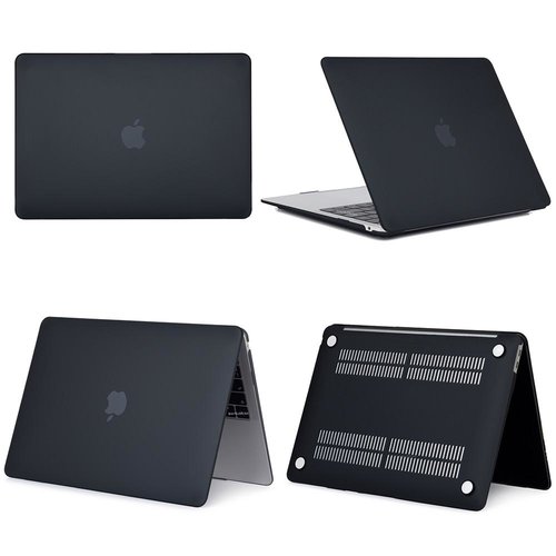 Hardshell Cover Macbook Air 13 inch (2011-2017) A1369/A1466 - Zwart