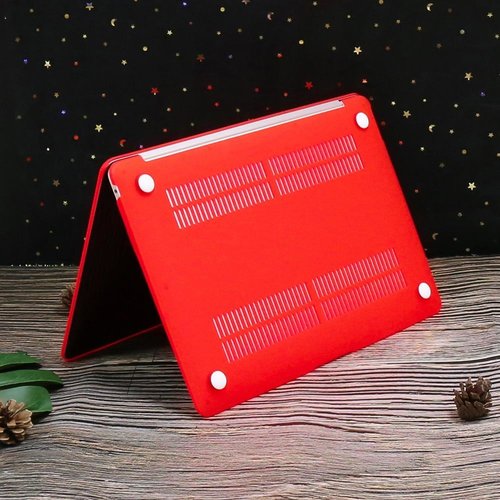 Hardshell Cover Macbook Air 13 inch (2011-2017) A1369/A1466 - Rood