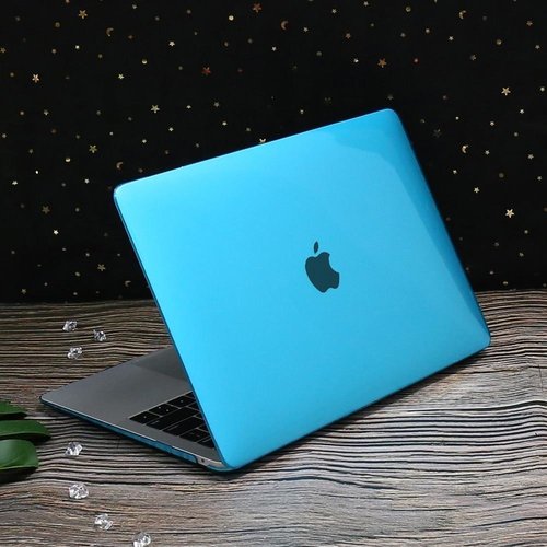 Hardshell Cover Macbook Air 13 inch (2011-2017) A1369/A1466 - Aqua Blauw