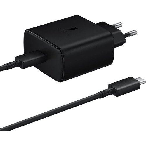 Samsung Galaxy Adaptive Super Fast Charging 45W Oplader met Type-C naar Type-C kabel - Zwart