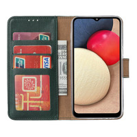 Bookcase Samsung Galaxy A02S hoesje - Smaragdgroen