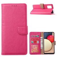 Bookcase Samsung Galaxy A02S hoesje - Roze