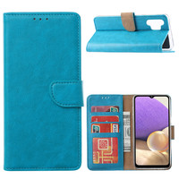 Bookcase Samsung Galaxy A32 hoesje - Blauw