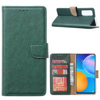 Bookcase Huawei P Smart 2021 hoesje - Smaragdgroen