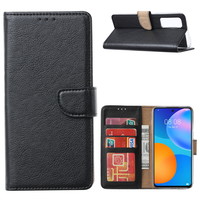 Bookcase Huawei P Smart 2021 hoesje - Zwart