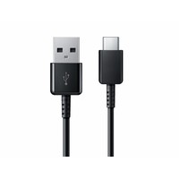 Samsung Originele Adaptive Fast Charging Mini Autolader met 120cm Type-C kabel - Zwart