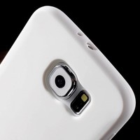 Samsung Galaxy S6 siliconen (gel) achterkant hoesje - Transparant