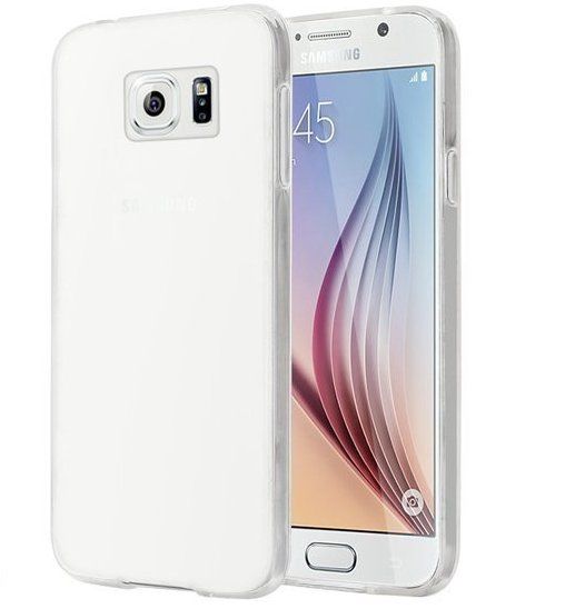 terugtrekken Commandant Bekwaam Samsung Galaxy S6 siliconen (gel) achterkant hoesje - Transparant -  Diamtelecom