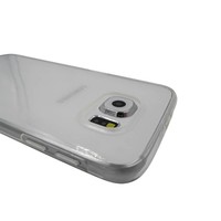 Samsung Galaxy S6 siliconen (gel) achterkant hoesje - Transparant