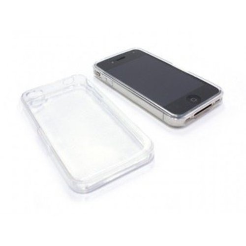 Apple iPhone 4 / 4S siliconen (gel) achterkant hoesje - Transparant