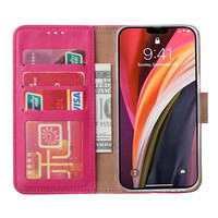 Bookcase Apple iPhone 13 Pro hoesje - Roze