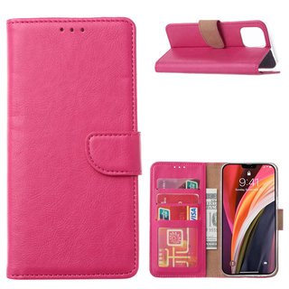 Bookcase Apple iPhone 13 Mini hoesje - Roze