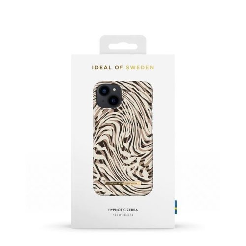 Ideal of Sweden iPhone 13 hoesje - Hypnotic Zebra print