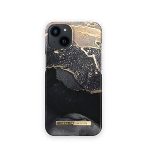 Ideal of Sweden iPhone 13 hoesje - Golden Twilight Marble print