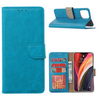 Bookcase Apple iPhone 14 hoesje - Blauw