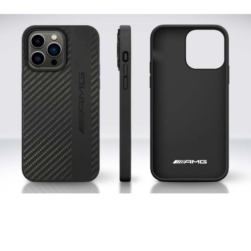 Mercedes AMG iPhone 14 Pro Max hoesje - Carbon Back