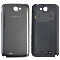 Samsung Galaxy Note 2 Originele Batterij Cover (Wit/Grijs)