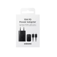 Samsung EP-T510 USB-C Snellader 15W + USB-C Kabel 1m Zwart