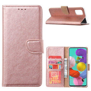 Bookcase Samsung Galaxy A53 hoesje - Rosé Goud