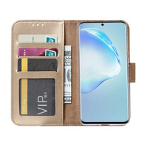 Bookcase Samsung Galaxy S22 Plus hoesje - Goud