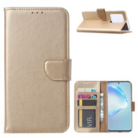 Bookcase Samsung Galaxy S22 hoesje - Goud