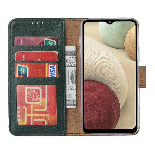 Bookcase Samsung Galaxy S22 Ultra hoesje - Smaragdgroen
