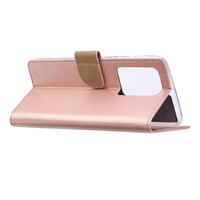 Bookcase Samsung Galaxy S24 hoesje - Rosé Goud