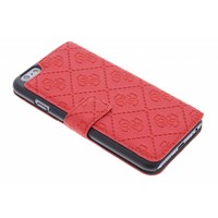 Guess Originele Scarlett Folio Bookcase Hoesje voor de Apple iPhone 6 / 6S - Rood