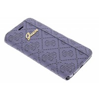 Guess Originele Scarlett Folio Bookcase Hoesje voor de Apple iPhone 6 / 6S - Paars / Blauw / Blueberry