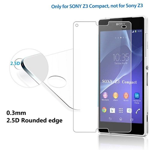 Sony Xperia Z3 Compact/Mini Screenprotector - Glas