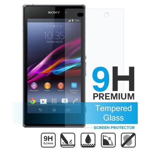 Sony Xperia Z1 Screenprotector - Glas