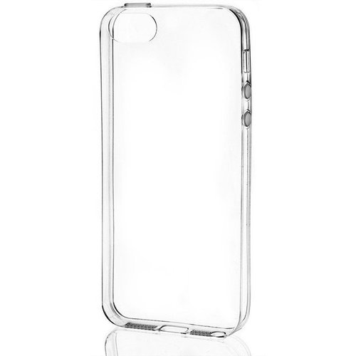 Puloka TPU Siliconen hoesje voor de achterkant van de Apple iPhone 5 / 5S - Transparant