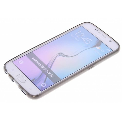 Puloka TPU Siliconen hoesje voor de achterkant van de Samsung Galaxy S6 - Transparant / Grijs / Roze / Bruin / Blauw