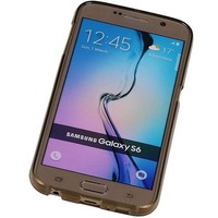 Puloka TPU Siliconen hoesje voor de achterkant van de Samsung Galaxy S6 - Transparant / Grijs / Roze / Bruin / Blauw