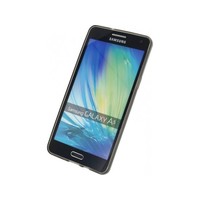 Puloka TPU Siliconen hoesje voor de achterkant van de Samsung Galaxy A5 - Transparant / Grijs / Roze / Bruin