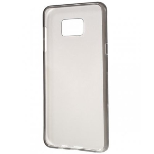Puloka TPU Siliconen hoesje voor de achterkant van de Samsung Galaxy Note 5 - Transparant / Grijs / Bruin