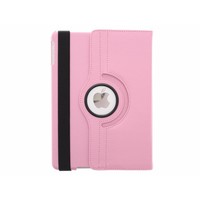 iPad Air 9.7 inch 360° Rotating Case - Roterende Hoes - Zwart / Roze