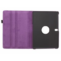 Samsung Galaxy Tab Pro 10.1 inch (P7500) 360° Rotating Case - Roterende Hoes - Wit / Paars