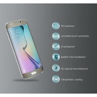 Samsung Galaxy S6 Edge Screenprotector Fullscreen Curved - Glas