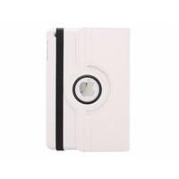 iPad Mini 1 360° Rotating Case - Roterende Hoes - Zwart / Wit